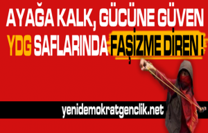 SESSİZ KALACAĞIMIZI DÜŞÜNENLERE CEVABIMIZ: İSYAN, DİRENİŞ, SERHİLDAN OLACAK!