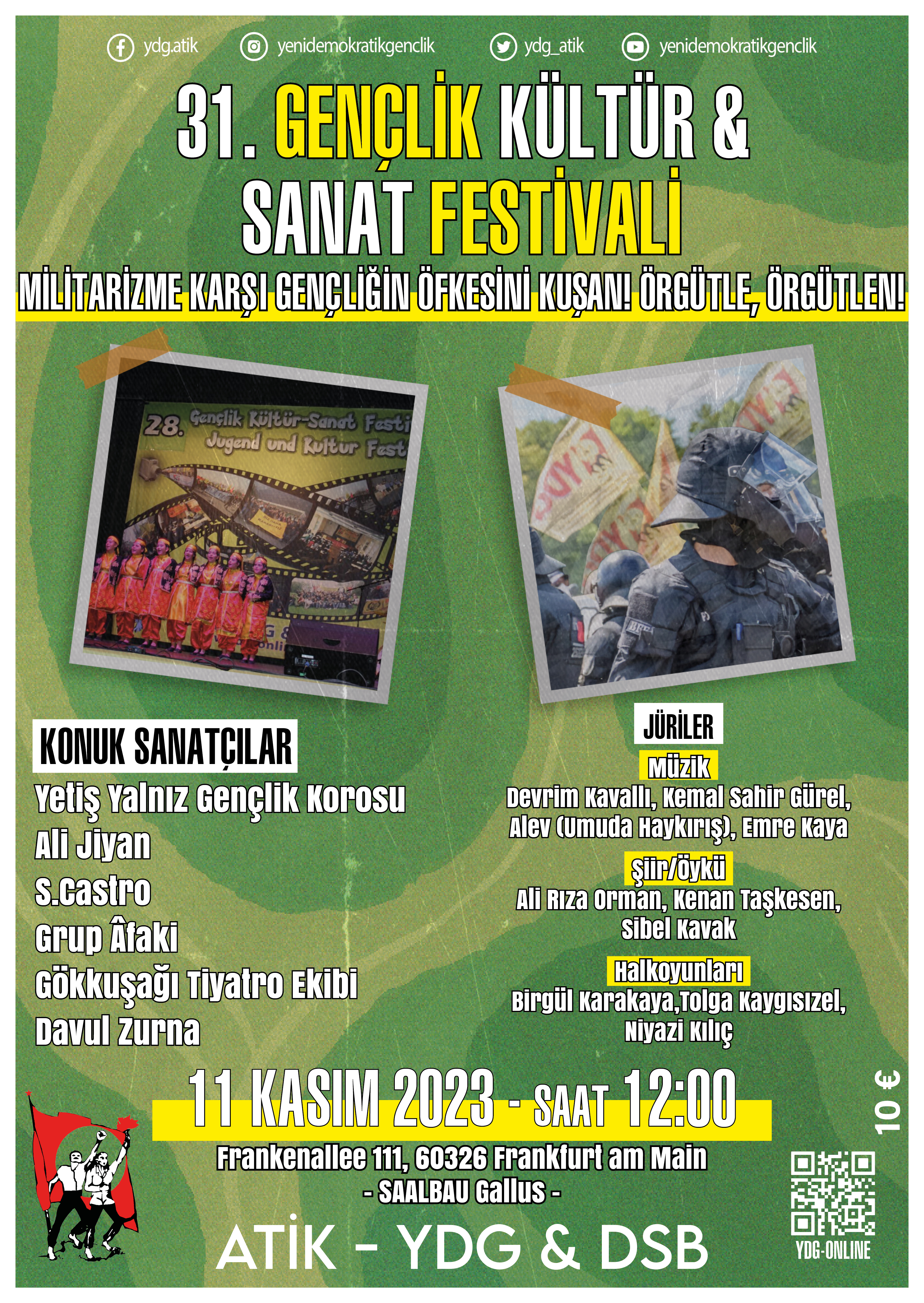 31. Gençlik Kültür & Sanat Festivali 